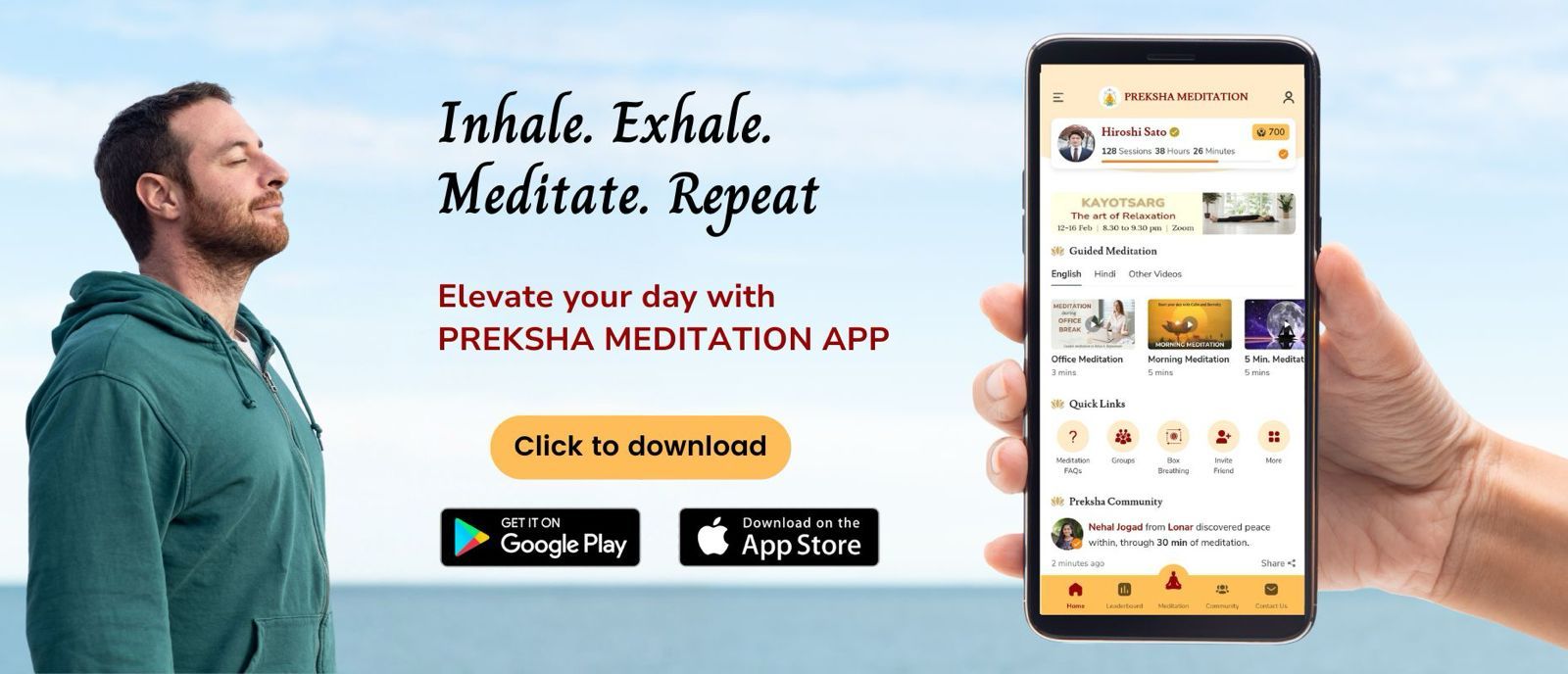 Preksha Meditation App